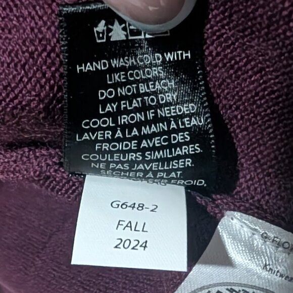 Good Man Brand | MVP V-Notch Merino Wool Sweater In Fig - Picture 9 of 11